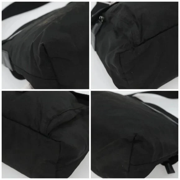 PRADA Shoulder Bag Nylon Black Silver Auth 122318 - Picture 14 of 16